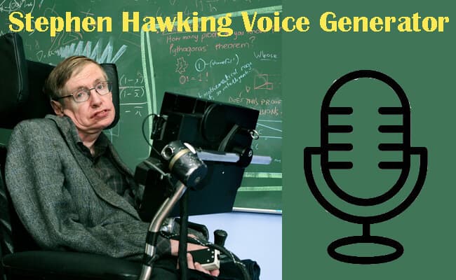 Stephen Hawking Voice Generator